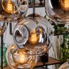 Ripoll Lampa wisząca, Kula świetlna, Lampa wisząca Ecru, Czarny, 8-punktowe