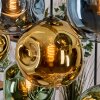 Ripoll Lampa wisząca, Kula świetlna, Lampa wisząca Ecru, Czarny, 8-punktowe