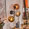 Ripoll Kula świetlna, Lampa ścienna Chrom, Złoty, W kolorze miedzi, Przydymiony, 3-punktowe