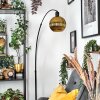Ripoll lampa stojąca, lampa podłogowa łukowa czarny, 1-punktowy