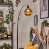 Ripoll lampa stojąca, lampa podłogowa łukowa czarny, 1-punktowy