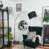 Bassagoda Lampa stojąca Chrom, Czarny, 1-punktowy