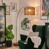Cando Lampa stojąca Chrom, Czarny, 1-punktowy