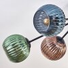 Koyoto Lampa sufitowa, Kula świetlna 85 cm Niebeieski, Zielony, W kolorze miedzi, 8-punktowe