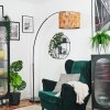 Cando lampa stojąca, lampa podłogowa łukowa czarny, 1-punktowy