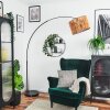Cando lampa stojąca, lampa podłogowa łukowa czarny, 1-punktowy