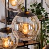 Gastor Lampa wisząca, Kula świetlna, Lampa wisząca W kolorze bursztynu, Przezroczysty, 6-punktowe