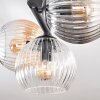 Gastor Lampa sufitowa, Kula świetlna W kolorze bursztynu, Przezroczysty, Przydymiony, 3-punktowe