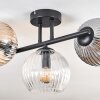 Gastor Lampa sufitowa, Kula świetlna W kolorze bursztynu, Przezroczysty, Przydymiony, 3-punktowe