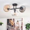 Gastor Lampa sufitowa, Kula świetlna W kolorze bursztynu, Przezroczysty, Przydymiony, 3-punktowe
