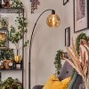 Koyoto lampa stojąca, lampa podłogowa łukowa czarny, 1-punktowy