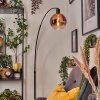 Koyoto lampa stojąca, lampa podłogowa łukowa czarny, 1-punktowy