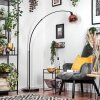 Koyoto lampa stojąca, lampa podłogowa łukowa czarny, 1-punktowy