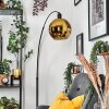 Koyoto lampa stojąca, lampa podłogowa łukowa czarny, 1-punktowy