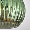 Koyoto Lampa sufitowa, Kula świetlna Niebeieski, Złoty, Zielony, 3-punktowe