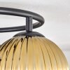 Koyoto Lampa sufitowa, Kula świetlna Niebeieski, Złoty, Zielony, 3-punktowe