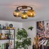 Koyoto Lampa sufitowa, Kula świetlna Niebeieski, Złoty, Zielony, 3-punktowe