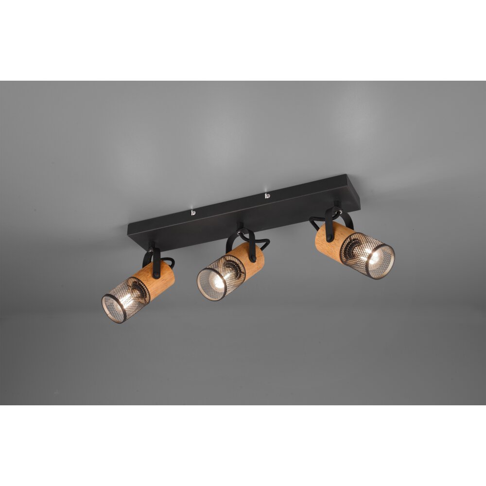 Trio Tosh reflektor LED Czarny, 3-punktowe main product photo