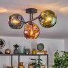 Ripoll Lampa sufitowa, Kula świetlna Niebeieski, Zielony, W kolorze miedzi, 3-punktowe