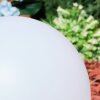 Ilorn Kula świetlna, Lampa na cokół, Oświetlenie ścieżek LED Biały, 1-punktowy, Zdalne sterowanie