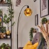 Ripoll lampa stojąca, lampa podłogowa łukowa czarny, 1-punktowy