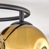 Ripoll Lampa sufitowa, Kula świetlna Niebeieski, Złoty, Zielony, 3-punktowe