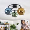 Ripoll Lampa sufitowa, Kula świetlna Niebeieski, Złoty, Zielony, 3-punktowe