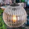 Koyoto lampa wisząca, kula świetlna, lampa wisząca kaskadowa bursztynowy, przezroczysty, przydymiony, 4-punktowe
