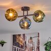 Ripoll Lampa sufitowa, Kula świetlna Niebeieski, Złoty, Zielony, 3-punktowe