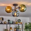 Ripoll Lampa sufitowa, Kula świetlna Niebeieski, Złoty, Zielony, 3-punktowe