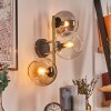 Koyoto Kula świetlna, Lampa ścienna Złoty, Czarny, 3-punktowe