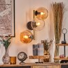 Koyoto Kula świetlna, Lampa ścienna Złoty, Czarny, 3-punktowe