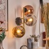 Koyoto Kula świetlna, Lampa ścienna Złoty, Czarny, 3-punktowe