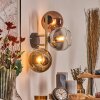 Koyoto Kula świetlna, Lampa ścienna Złoty, Czarny, 3-punktowe