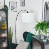 Bassagoda Lampa stojąca Chrom, Czarny, 1-punktowy