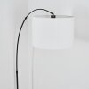 Bassagoda Lampa stojąca Chrom, Czarny, 1-punktowy