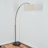 Bassagoda Lampa stojąca Chrom, Czarny, 1-punktowy