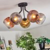 Ripoll lampa sufitowa, kula świetlna złoty, przezroczysty, miedziany, przydymiony, 5-punktowe
