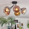 Ripoll Lampa sufitowa, Kula świetlna Złoty, Przezroczysty, W kolorze miedzi, Przydymiony, 5-punktowe