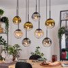 Gastor Lampa wisząca, Kula świetlna, Lampa wisząca W kolorze bursztynu, Złoty, Przezroczysty, Przydymiony, 8-punktowe