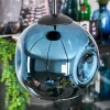Ripoll Lampa wisząca, Kula świetlna, Lampa wiszącego klastra Niebeieski, Złoty, W kolorze miedzi, 4-punktowe