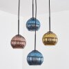 Koyoto Lampa wisząca, Kula świetlna, Lampa wiszącego klastra Niebeieski, Złoty, W kolorze miedzi, 4-punktowe