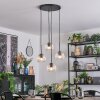 Ripoll lampa wisząca, kula świetlna, lampa wisząca kaskadowa przezroczysty, 4-punktowe