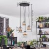 Ripoll lampa wisząca, kula świetlna, lampa wisząca kaskadowa bursztynowy, 4-punktowe