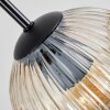 Ripoll Lampa wisząca, Kula świetlna, Lampa wiszącego klastra W kolorze bursztynu, Przezroczysty, 4-punktowe