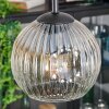 Ripoll Lampa wisząca, Kula świetlna, Lampa wiszącego klastra W kolorze bursztynu, Przezroczysty, 4-punktowe
