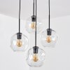 Ripoll Lampa wisząca, Kula świetlna, Lampa wiszącego klastra Przezroczysty, 4-punktowe