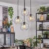 Ripoll Lampa wisząca, Kula świetlna, Lampa wiszącego klastra Przezroczysty, 4-punktowe