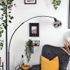 Ripoll lampa stojąca, lampa podłogowa łukowa czarny, 1-punktowy