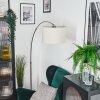 Bassagoda Lampa stojąca Nikiel matowy, Czarny, 1-punktowy